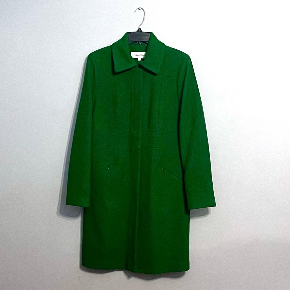 Womens Calvin Klein Long Coat